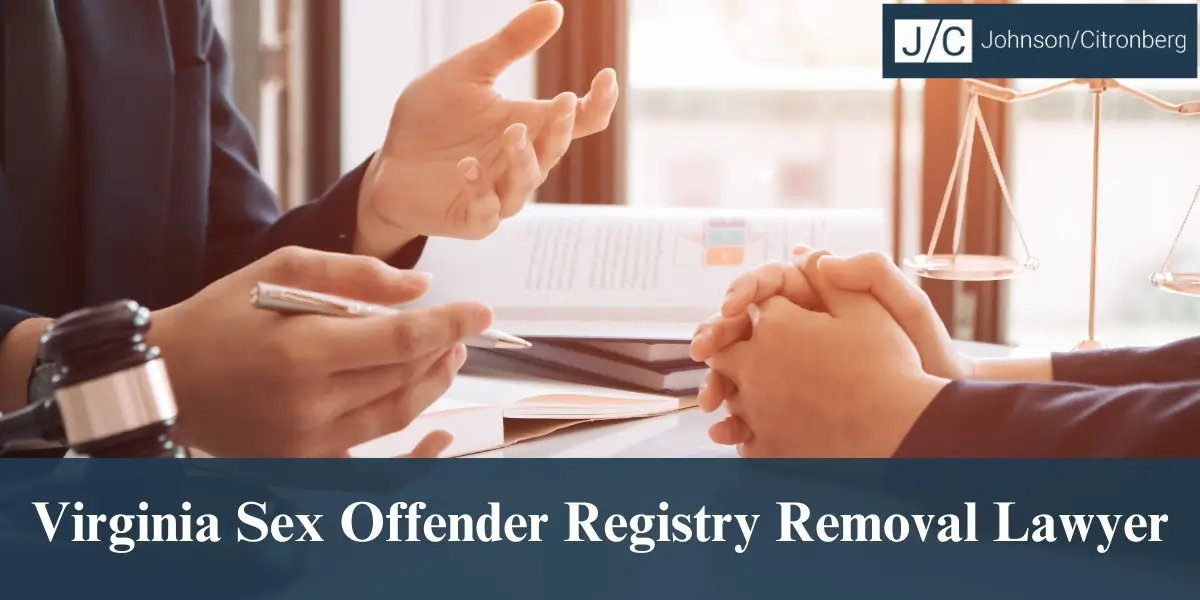 hire best virginia sex offender registry removal lawyer